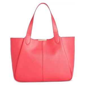 On 34th Azriell Extra-Large Tote Purse Peony Pink